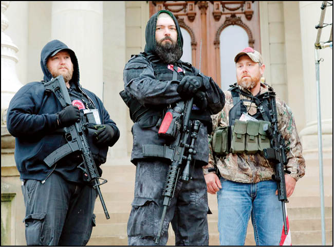 آمریکا در‌گذر از دمکراسی به جنگ داخلی