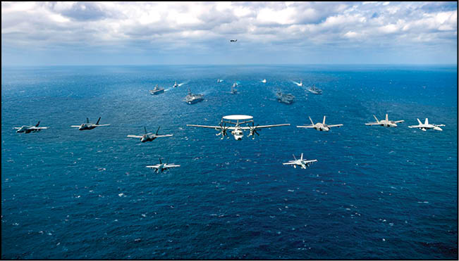 تقابل تازه چین و آمریکا در آب‌های شرق آسیا