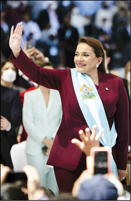 گردش به چپ‌ هندوراس