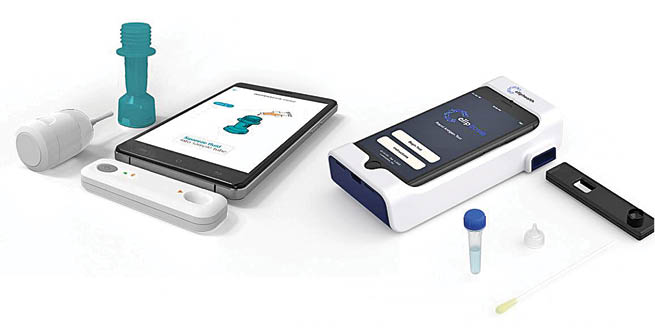 تست کرونا با موبایل به دقت PCR