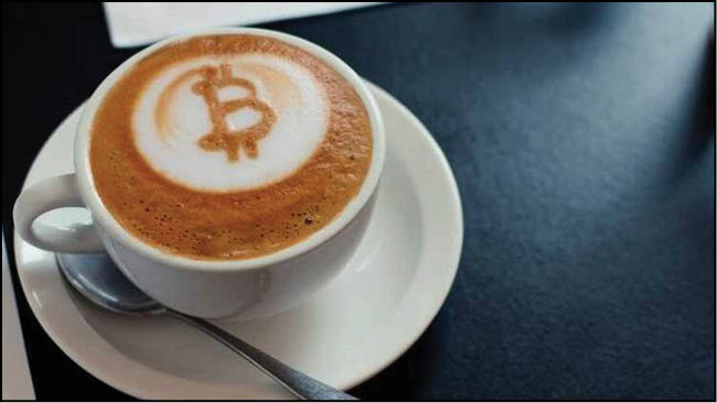 قهوه با طعم بیت‌کوین