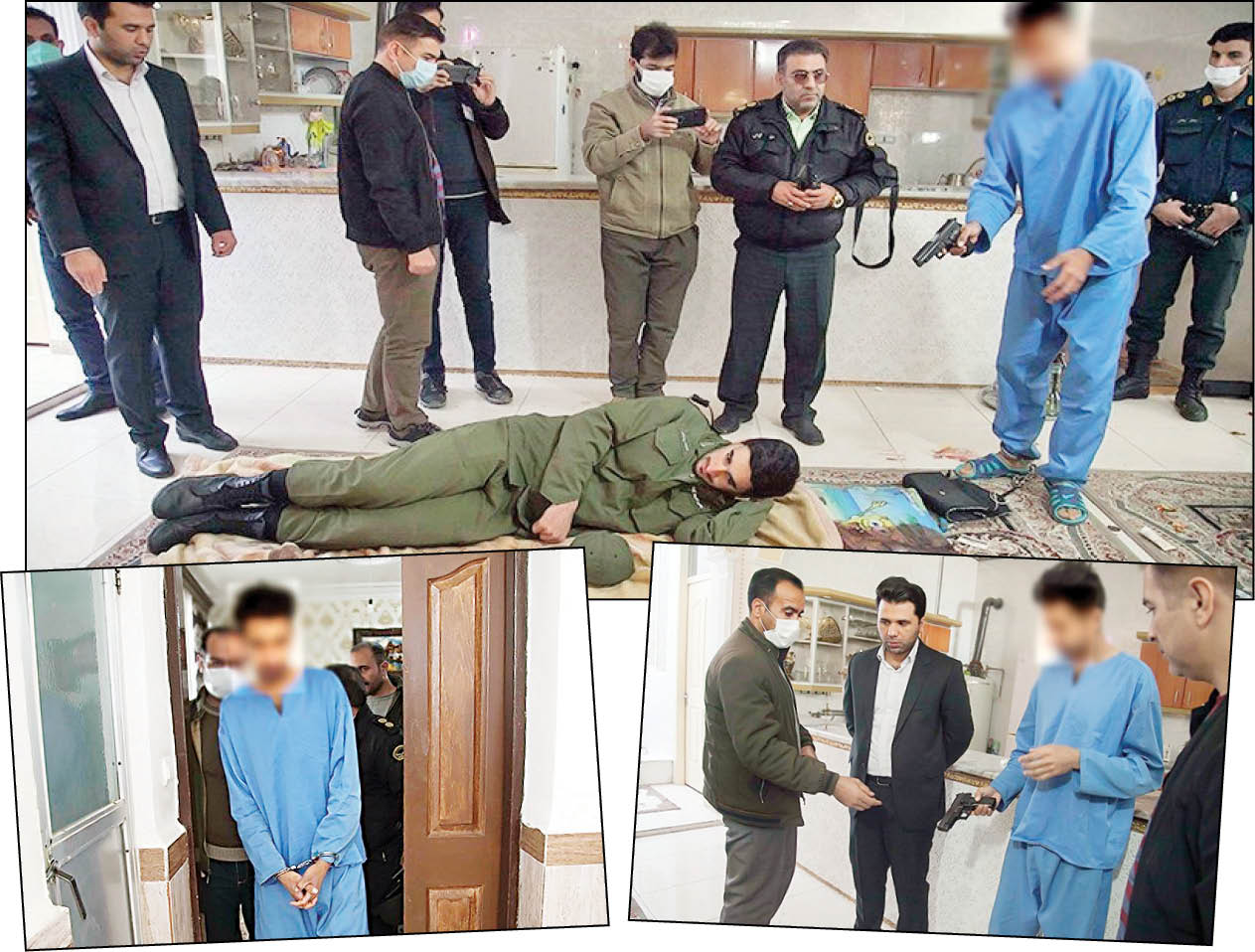 داماد به صحنه جنایت بازگشت