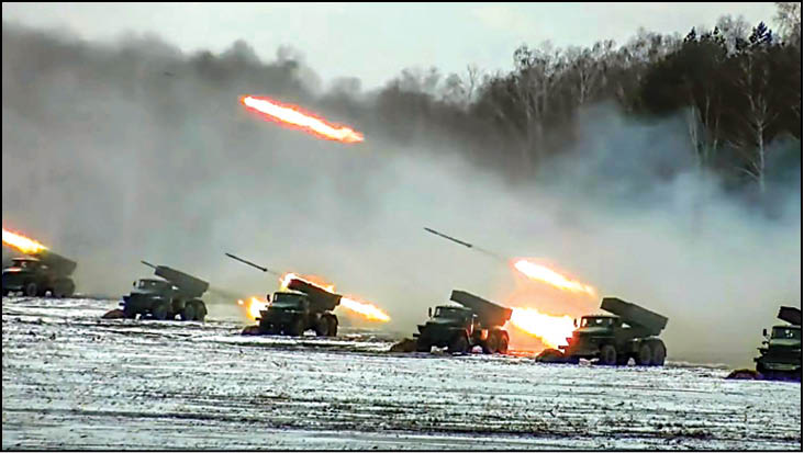 قدرت‌نمایی روسیه در خاک بلاروس