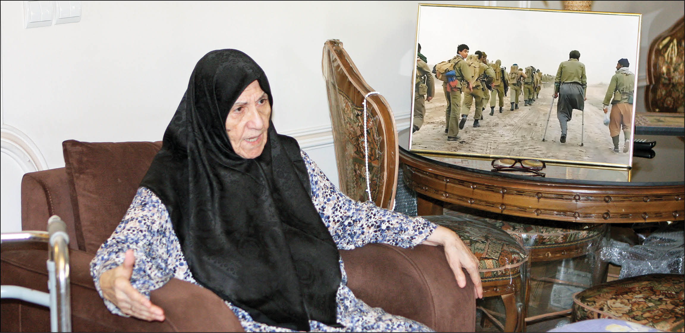 با پای جان به جبهه رفت و سر داد