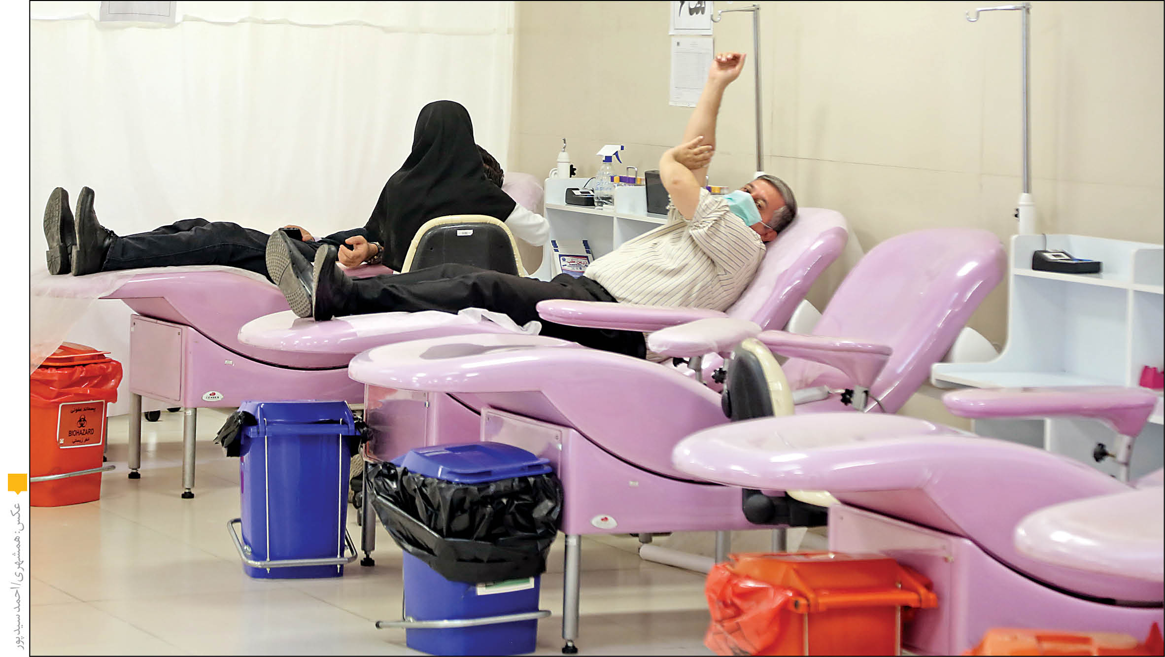 ذخایر خون 5 استان به کمتر از 3روز رسید