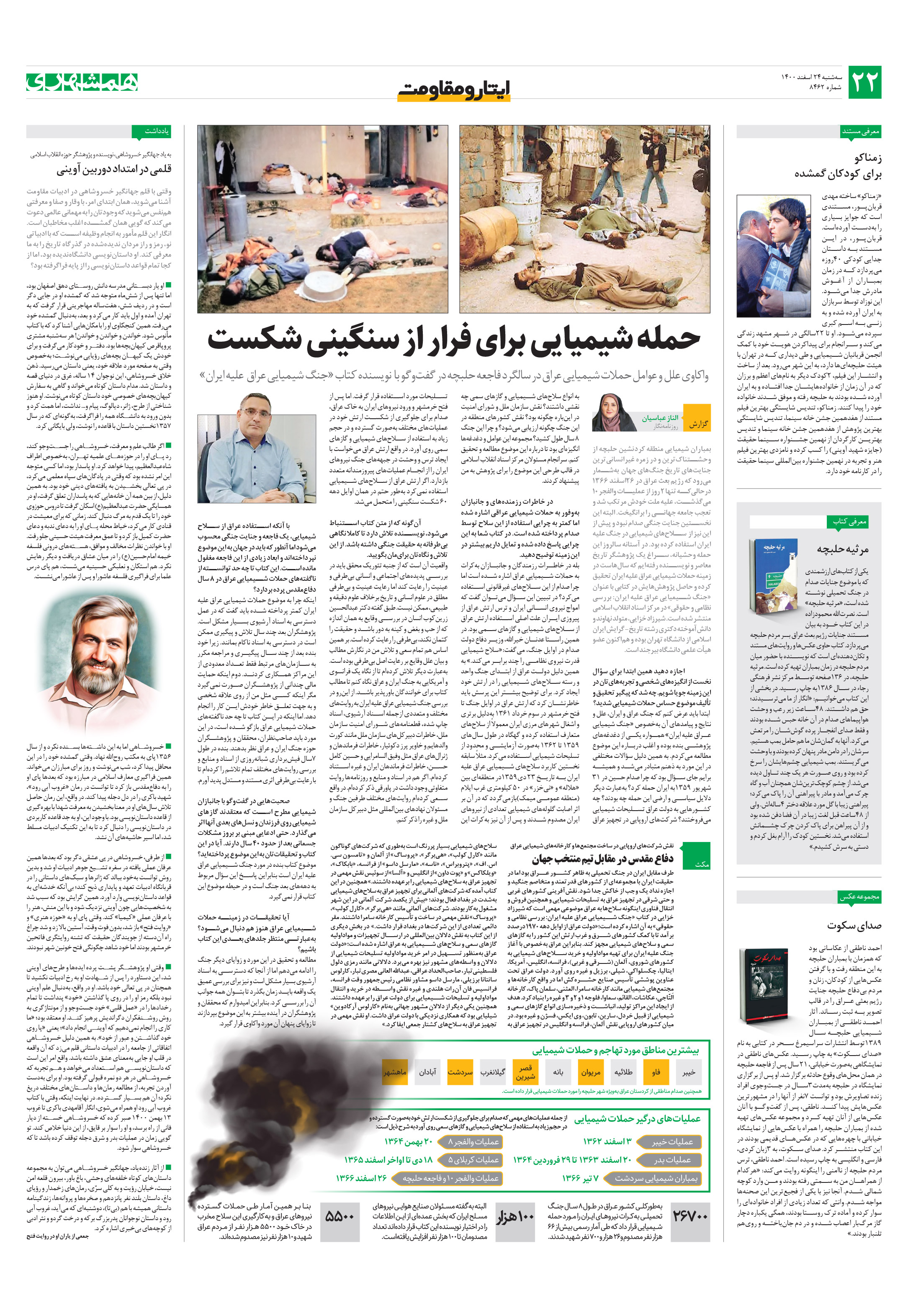 ایثار و مقاومت