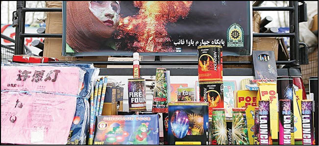 کوتاه از حادثه/دستگیری 232ترقه‌فروش و کشف 2میلیون مواد محترقه
