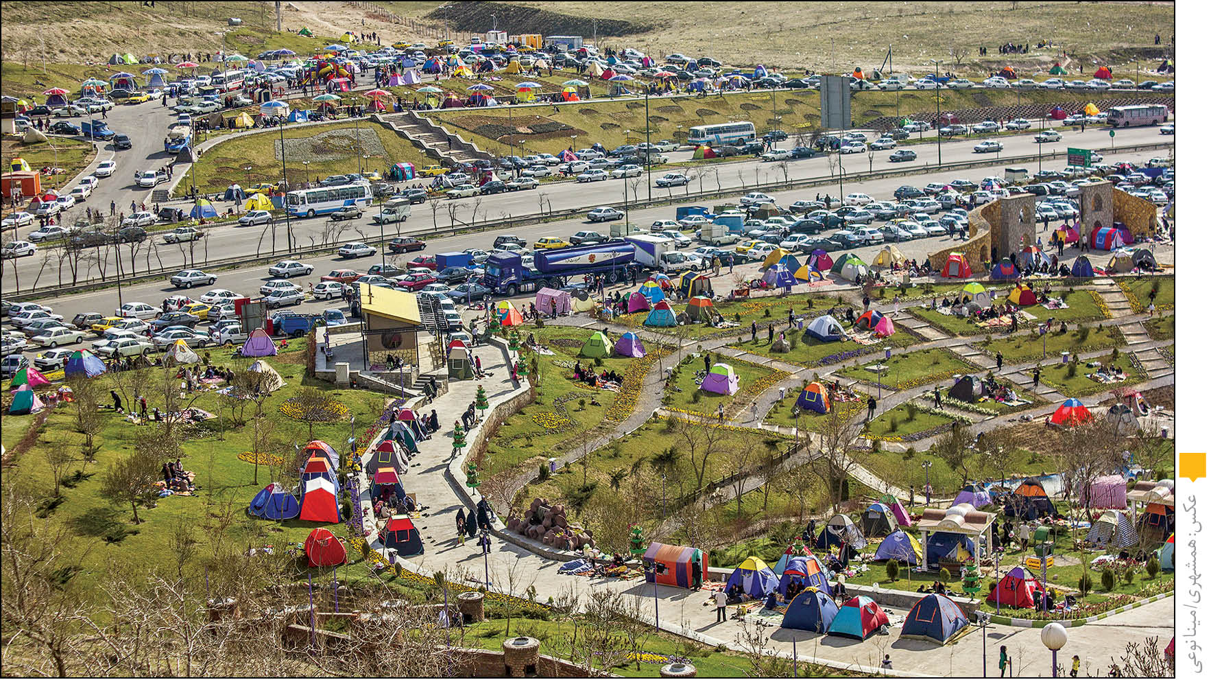 طغیان خودروها در سفرهای نوروزی