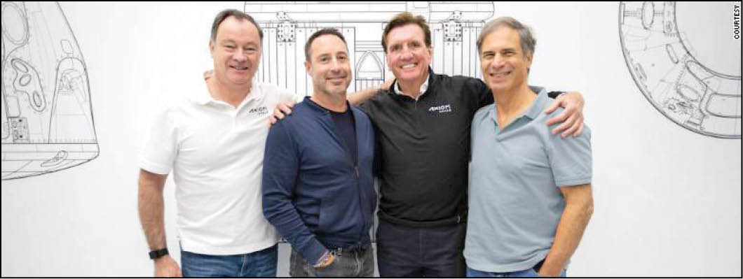 اولین پرواز توریستی اسپیس‌ایکس