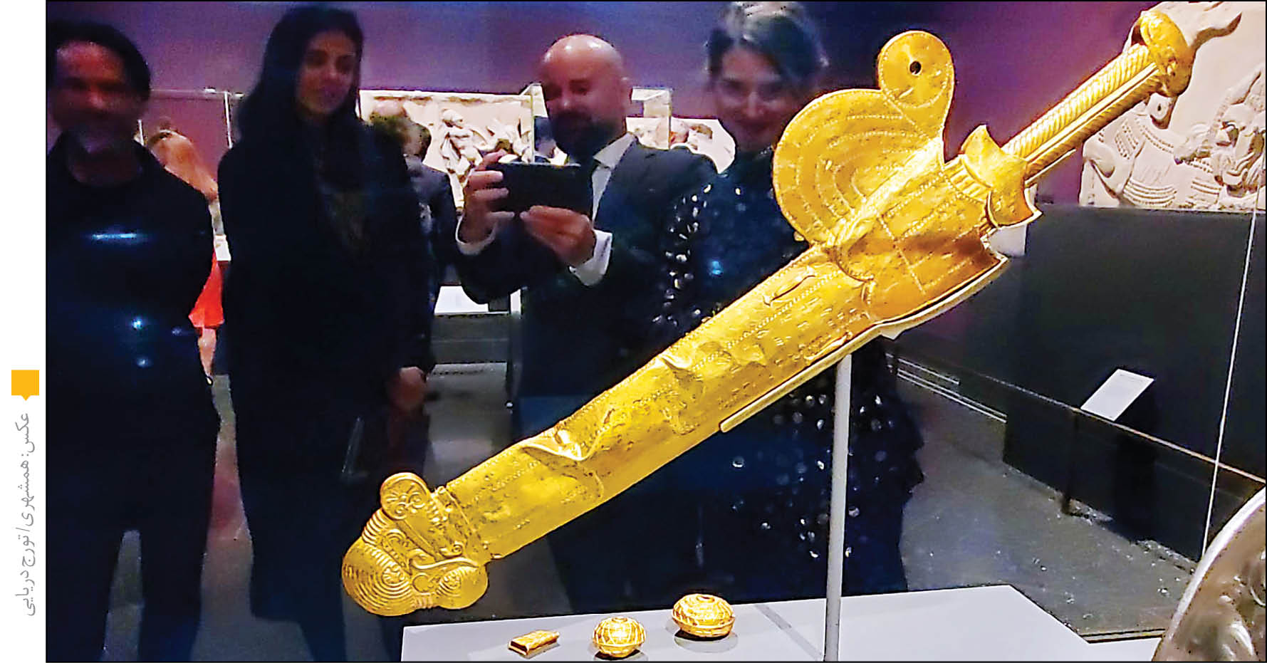 شمشیر پادشاه هخامنشی در آمریکا جعلی درآمد