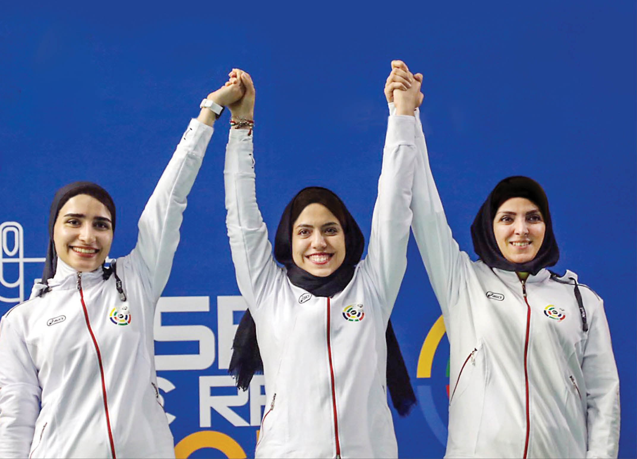 تیرهای زنان ایرانی طلایی شد
