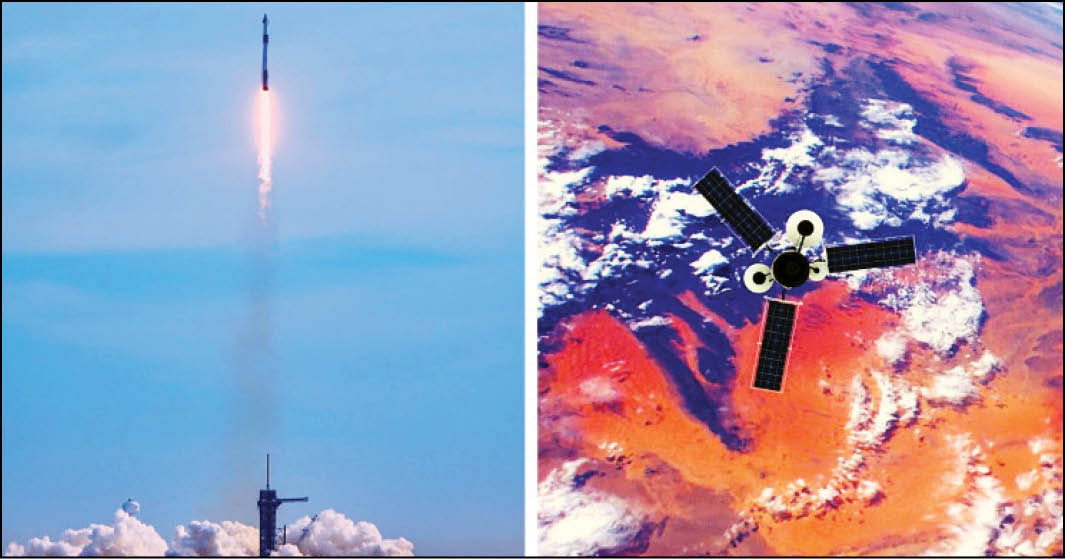 پرتاب ماهواره جاسوسی آمریکا توسط اسپیس ایکس