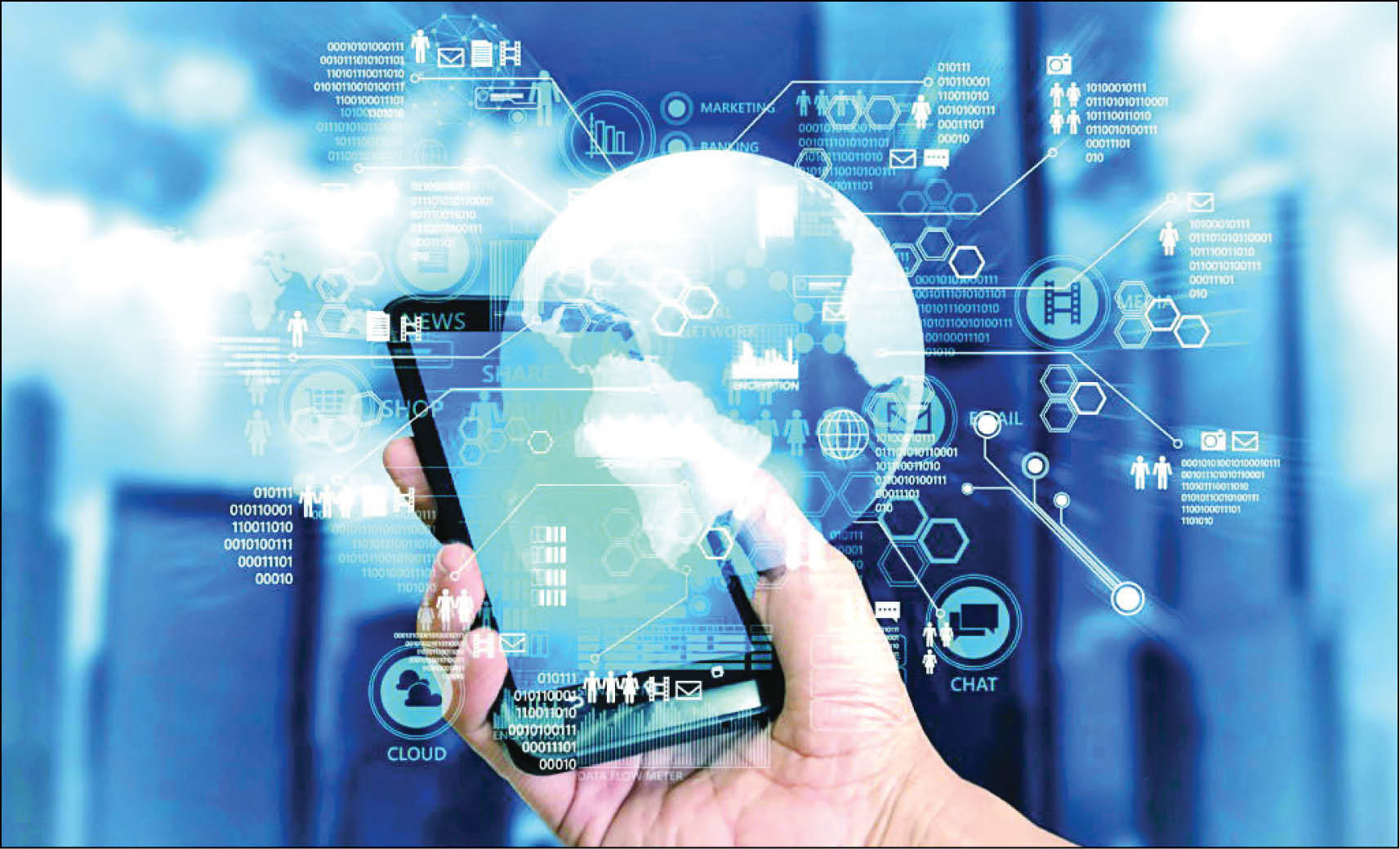 جهش اینترنت موبایل، در جا زدن اینترنت ثابت