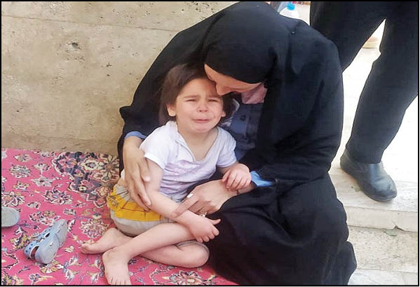 پایان شب ترسناک دختر 3ساله