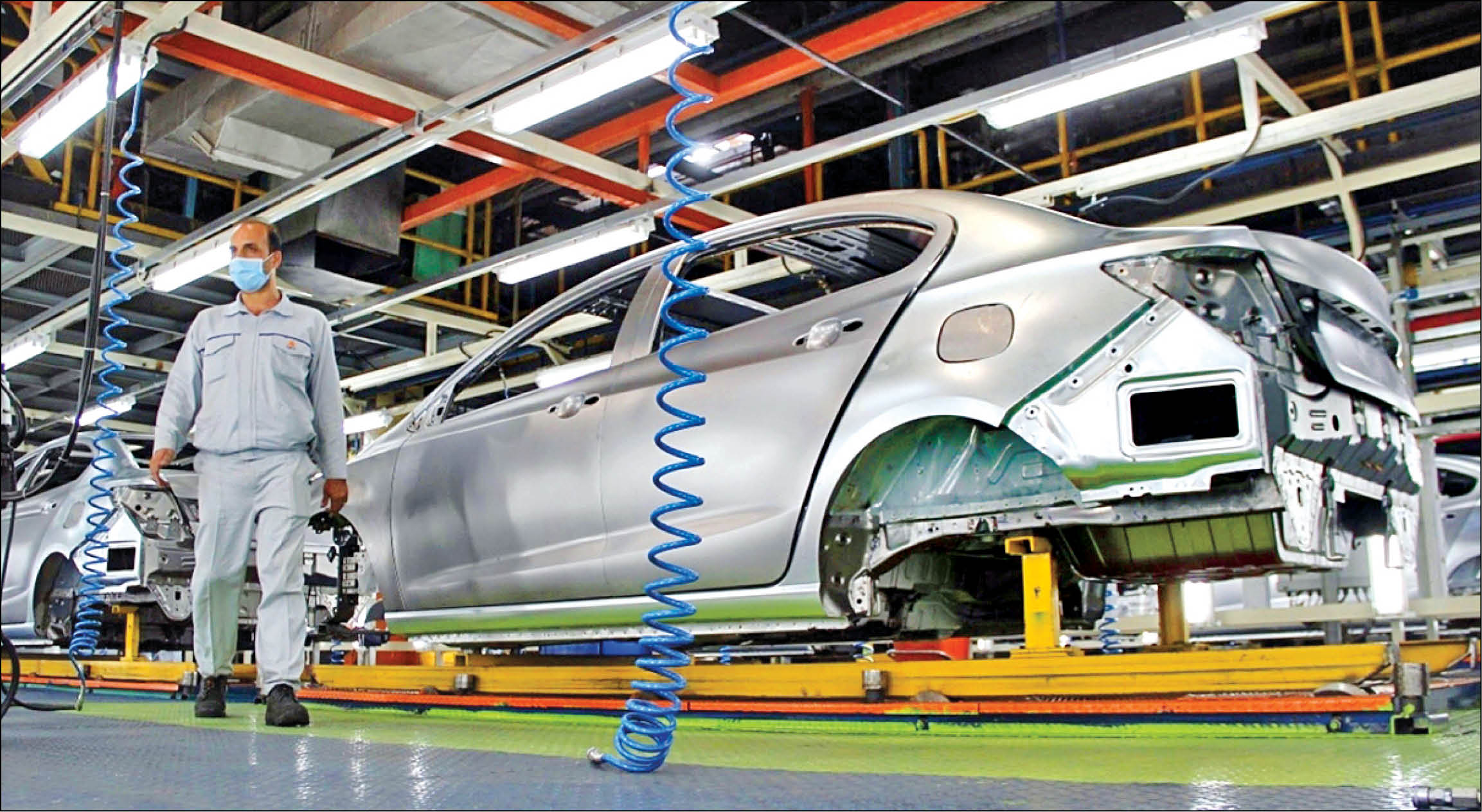 عقب ماندگی صنعت خودرو از اهداف تولید