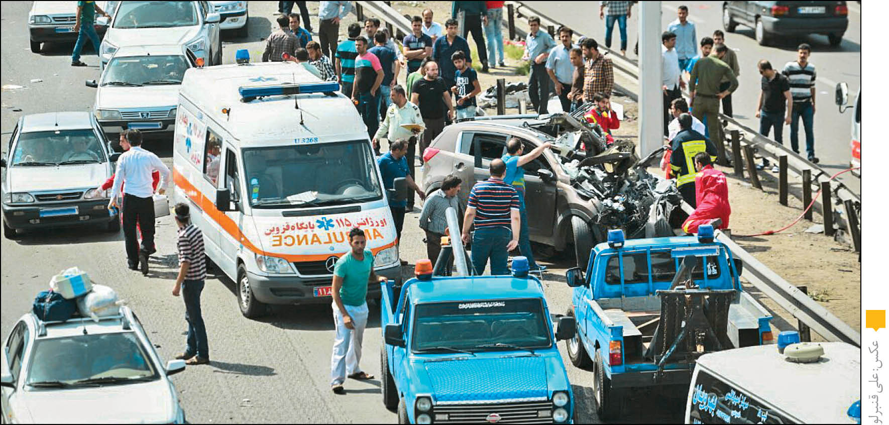 تراژدی مرگ‌‌های ترافیکی