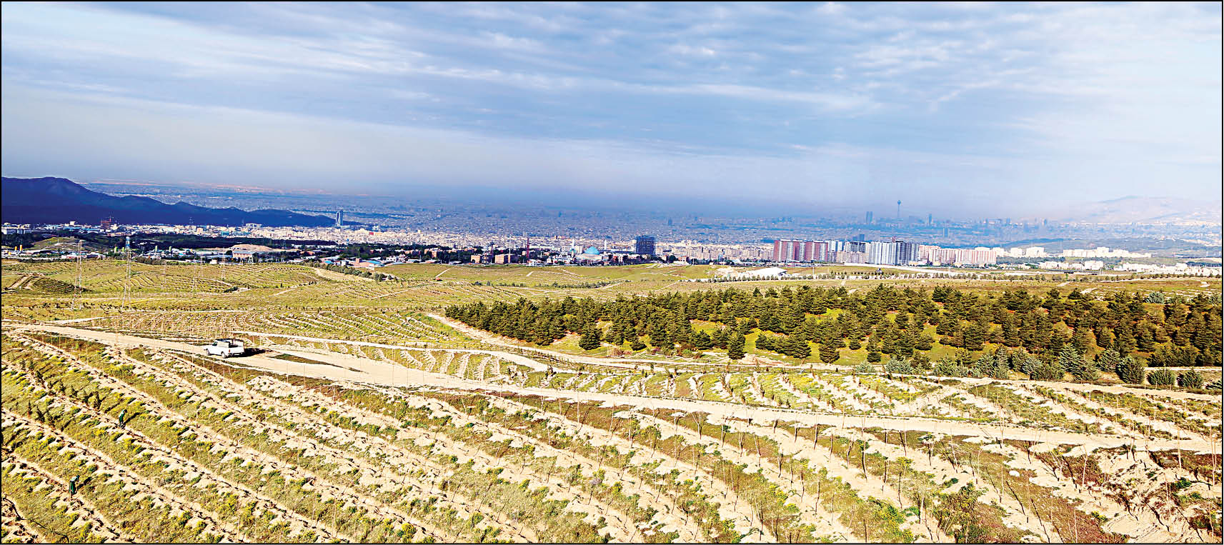 رکوردشکنی تهران با کمربند سبز