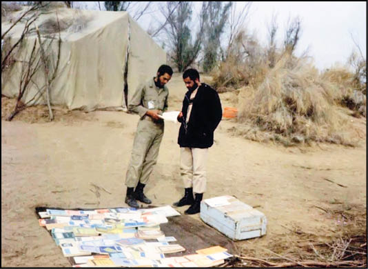 برپایی نمایشگاه کتاب در جبهه