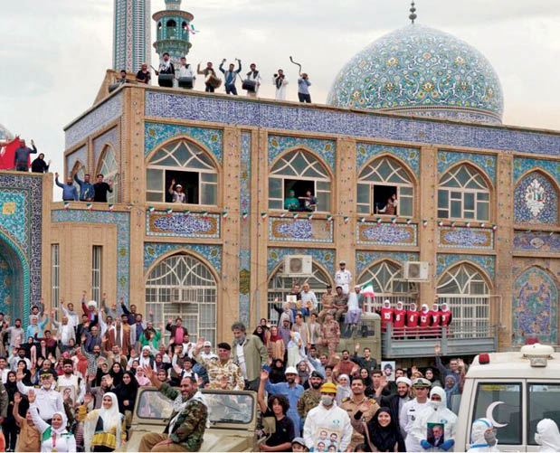 بازسازی تصویر معروف آزادسازی خرمشهر