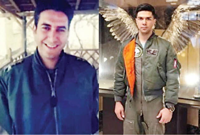 کوتاه از حادثه/سقوط هواپیمای جنگنده و شهادت خلبانان