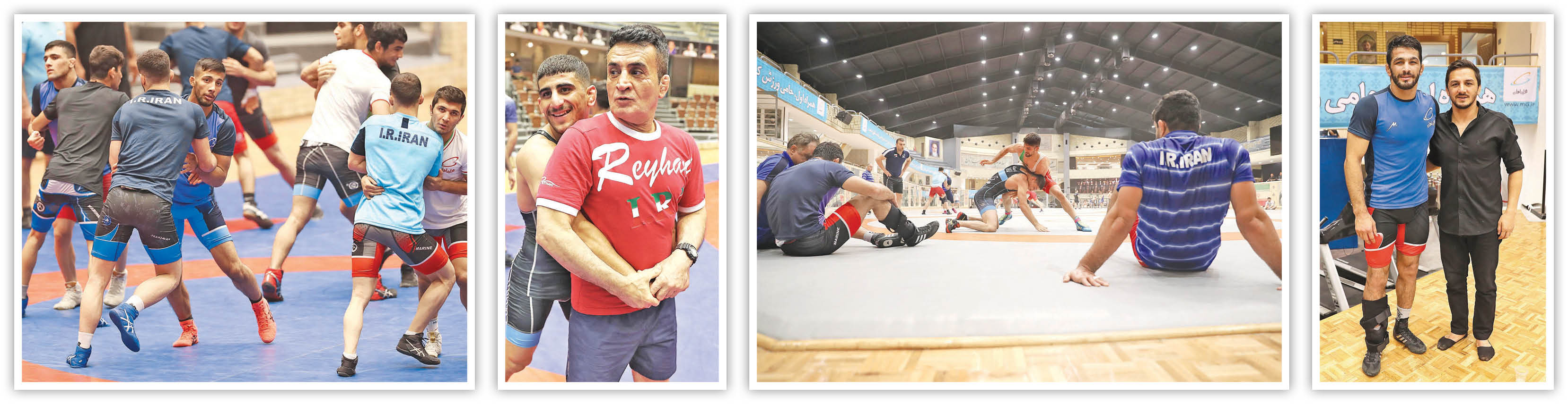 ژنرال نظاره‌گر تمرین ستارگان کشتی