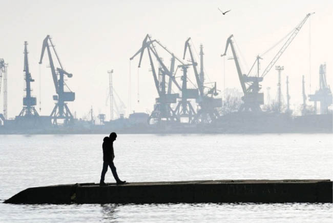 چشم آفریقا به بنادر اوکراین