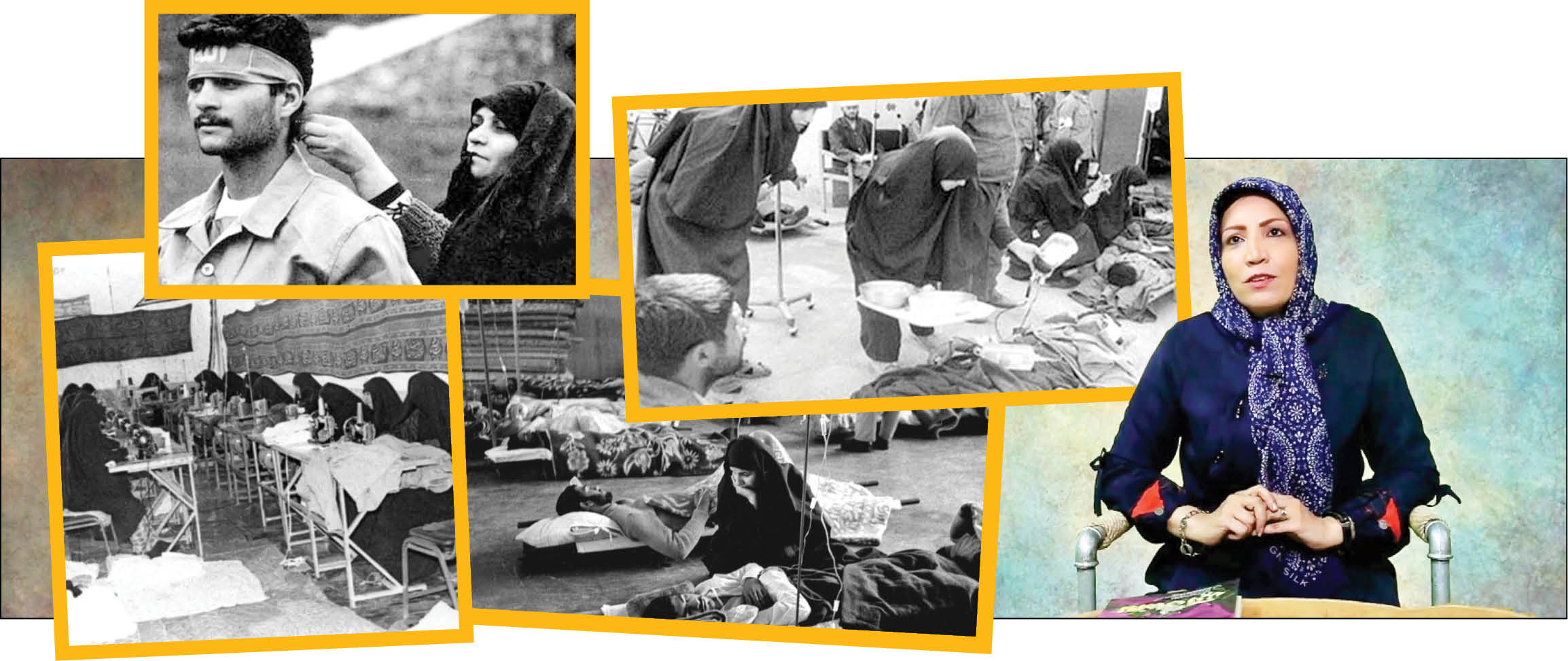 روایت زنانه از 8سال دفاع مقدس