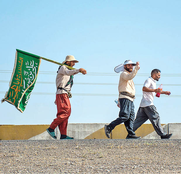 کاروان پیاده زائران امام رضا_ع_
