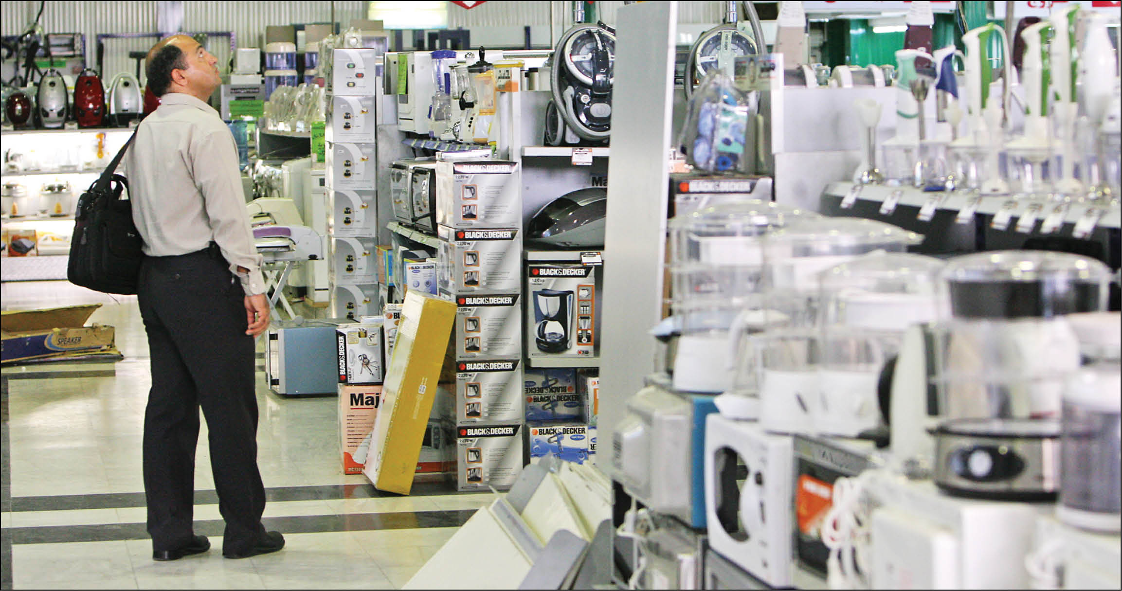 جولان قاچاق در بازار لوازم‌خانگی