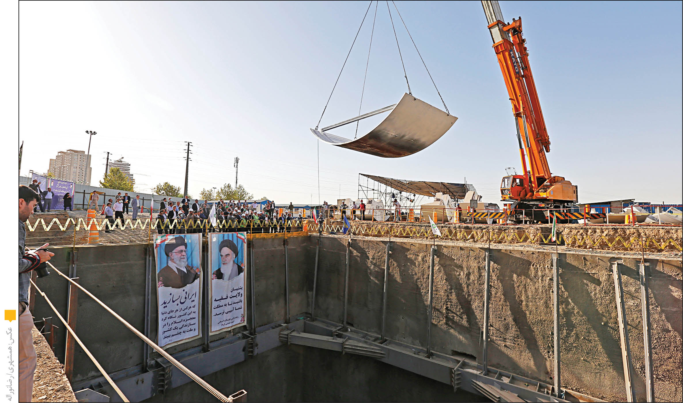 عملیات اجرایی احداث خط 10متروی تهران همزمان با انعقاد تفاهمنامه همکاری مشترک بین شهرداری و قرارگاه سازندگی خاتم‌الانبیاص آغاز شد