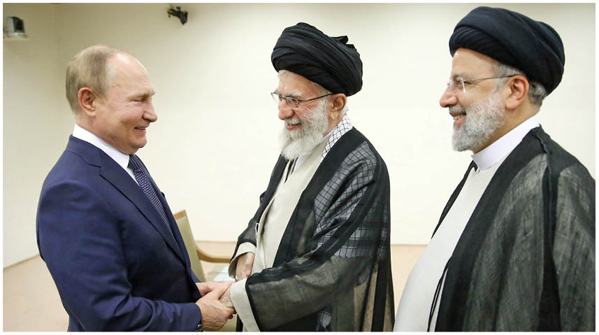 رهبر معظم انقلاب در دیدار رئیس‌جمهور روسیه: