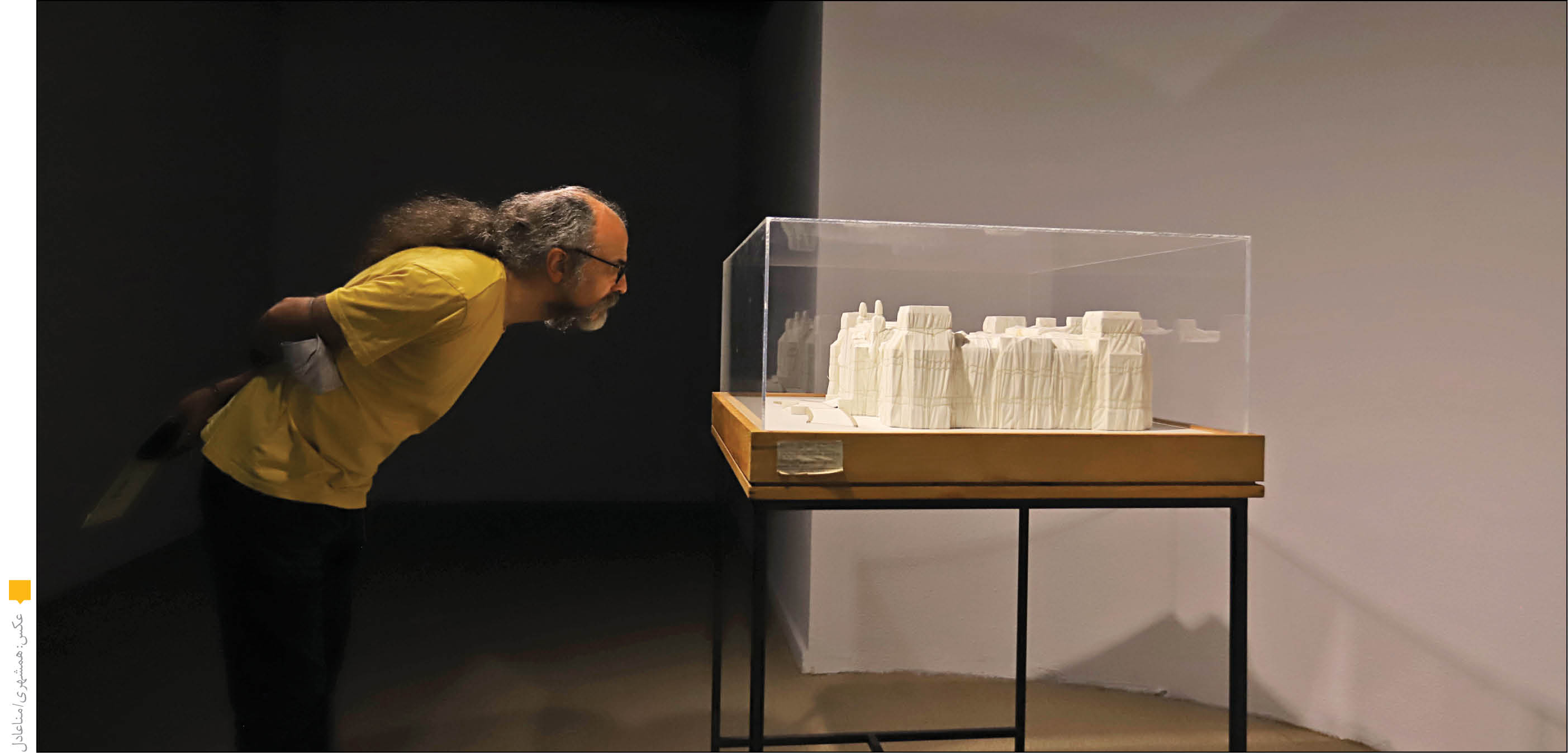 گزارش همشهری از نمایشگاه «مینی‌مالیسم و کانسپچوال آرت» درموزه هنرهای معاصر تهران