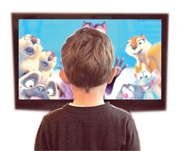 اینقدر تلویزیون نبین