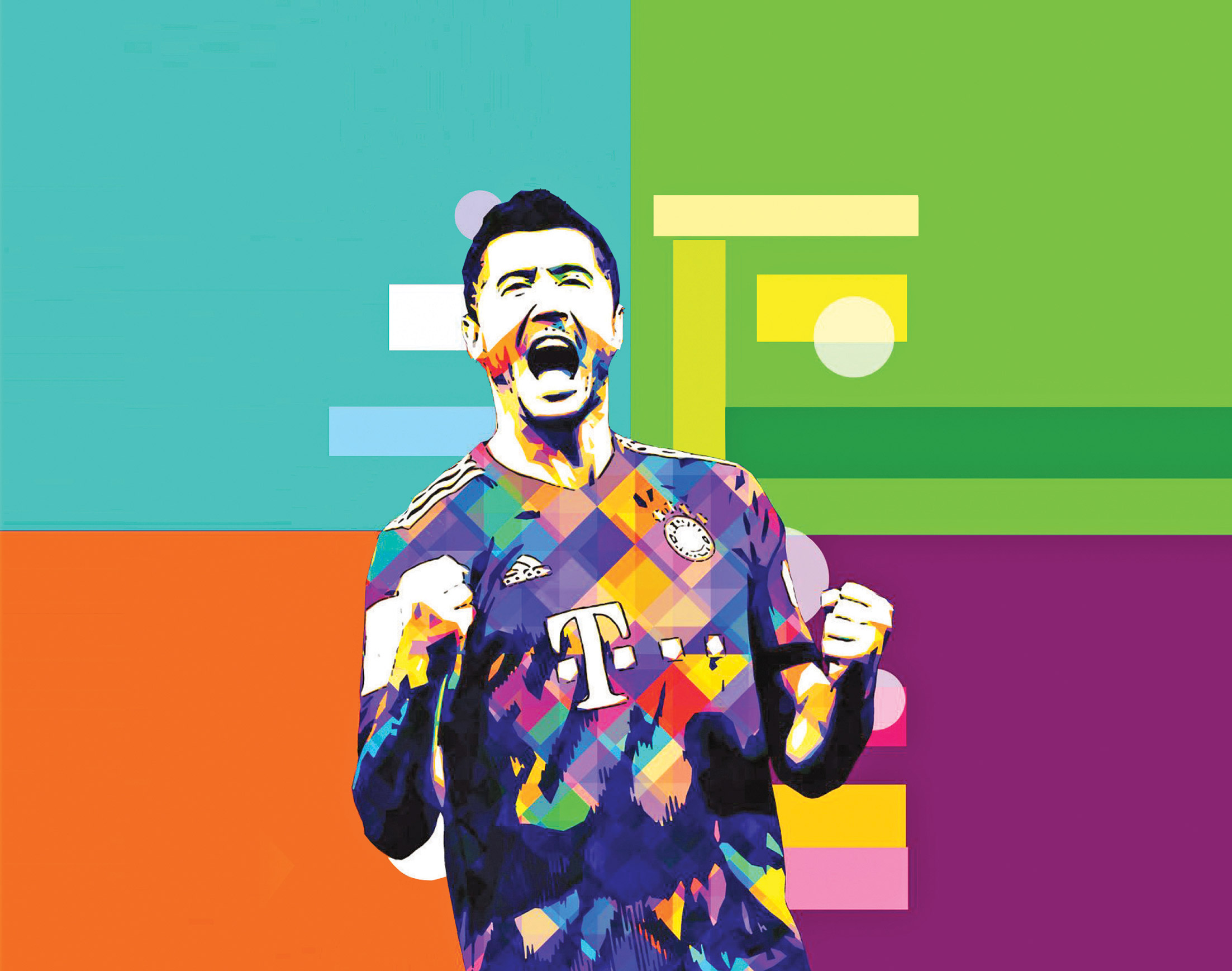 روبرت لواندوفسکی، مهاجم گلزن لهستانی که کفش طلا را از مسی گرفت