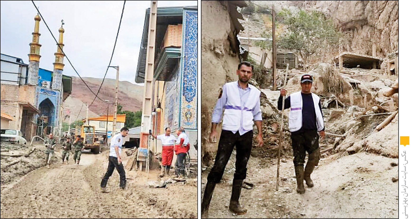 آماده‌باش برای حمایت روحی از حادثه‌دیدگان سیل