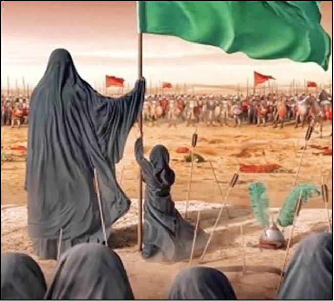 حضور فعال زنانه در عرصه‌های مختلف جهاد