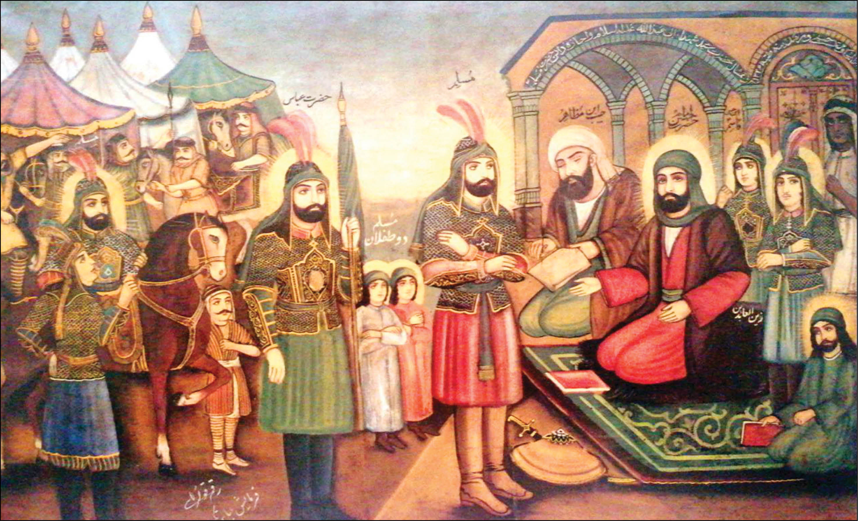 مهارت استاد در ارادت به حضرت