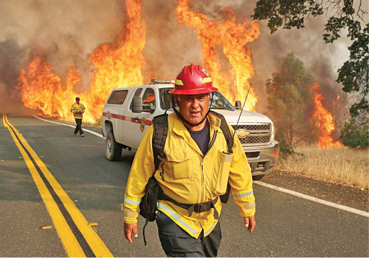 آمریکا و اروپا در محاصره آتش و خشکسالی