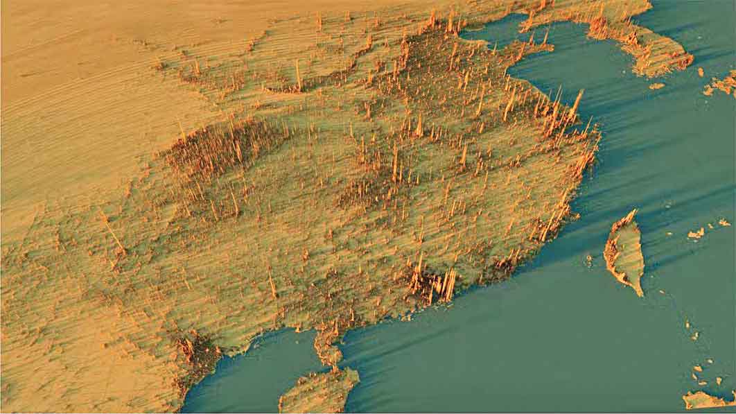 نقشه‌های خوشه‌ای جمعیت