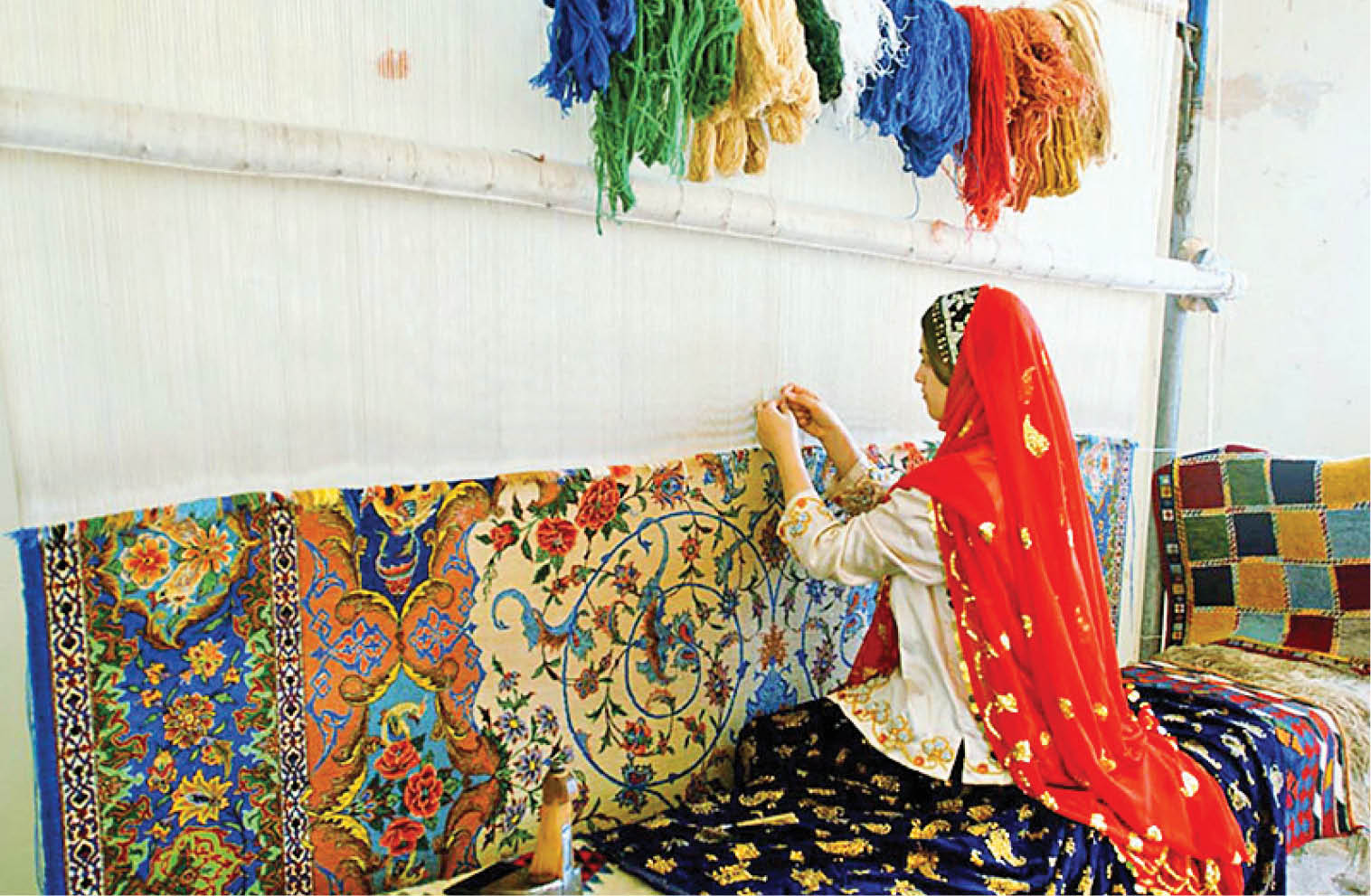 لیلیان؛ روستایی از جنس ابریشم و رنگ