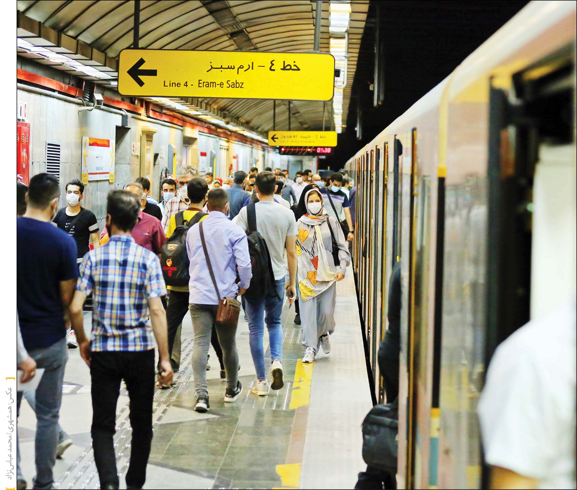 بررسی آثار احداث 4خط جدید مترو بر میزان جذب مسافر در 7خط موجود