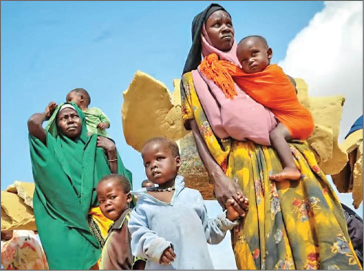 سایه قحطی بر سر جهان