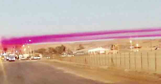 وحشت از ابر ارغوانی مرموز