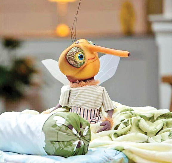 شخصیت پشه حذف نشده