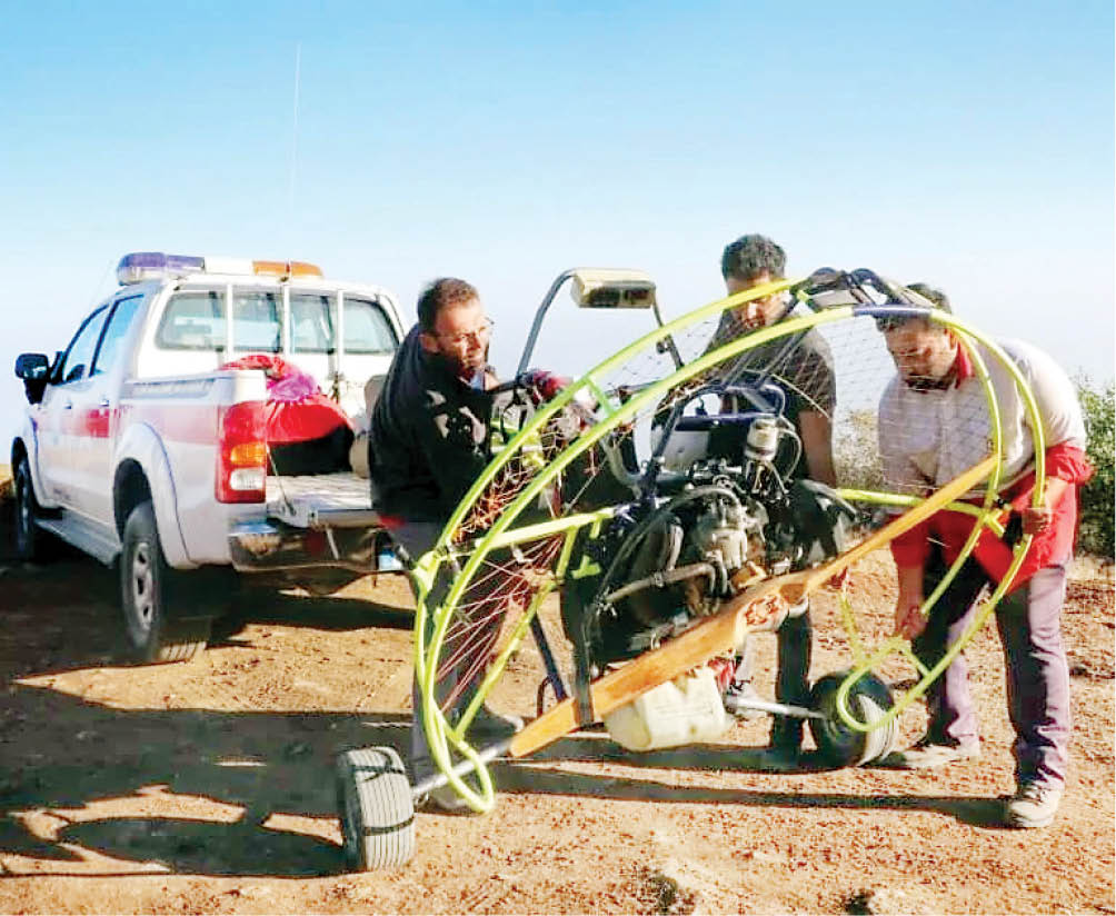 جسد مرد پاراگلایدرسوار که در شرایط بد جوی پرواز کرده بود، پس از 5روز جست‌وجو کشف شد