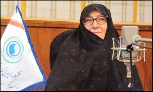 همپای همسرش در جبهه‌ها