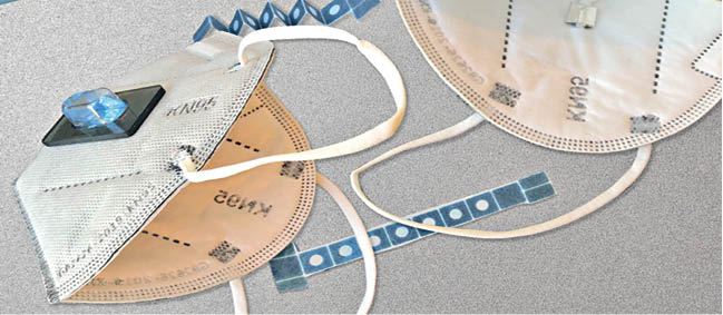 ماسکی که کرونا را در جمعیت تشخیص می‌دهد