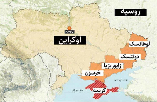 خط‌ونشان پوتین برای شرق اوکراین