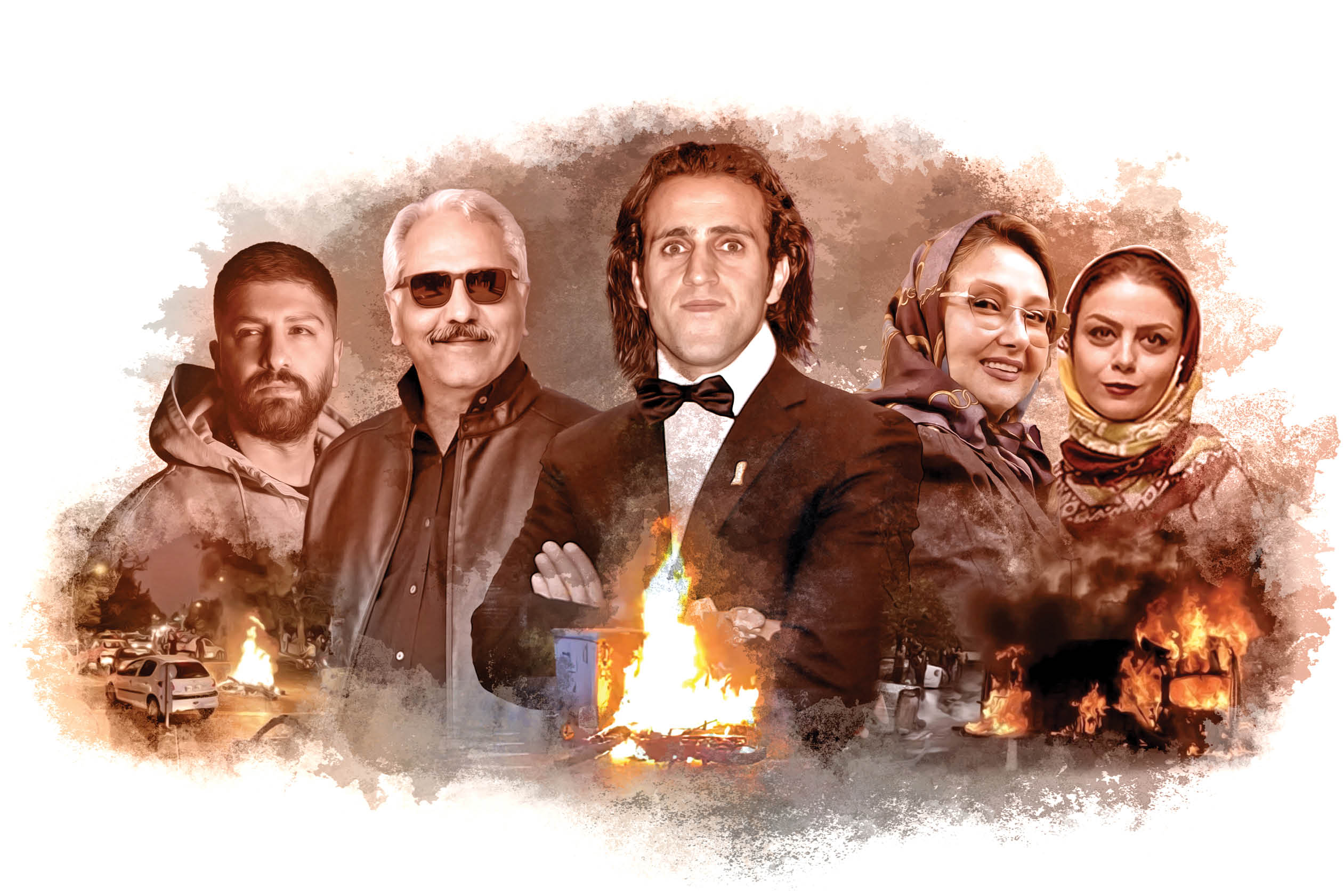 برخورد قاطع با سلبریتی‌های اغتشاش