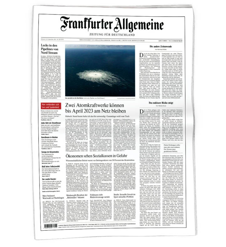 نشت خط‌لوله گاز نورد استریم